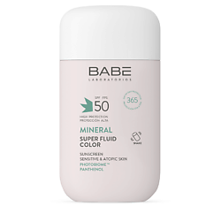 Минеральный тонирующий солнцезащитный суперфлюид для лица SPF50