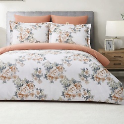Постельное белье Alamode 1.5 Сп. 160x220 Bloom Коралловый