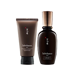 Набор Men Refreshing Cleansing Foam & Skin Strengthening Emulsion
