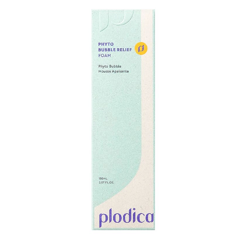 PLODICA Пенка для лица очищающая Phyto Bubble Relief Foam – фото 5