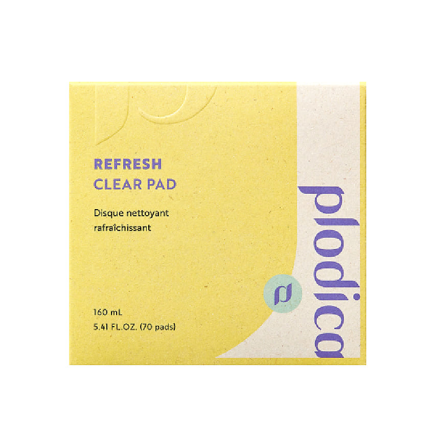 PLODICA Диски для лица с экстрактом лотоса Refresh Clear Pad – фото 6