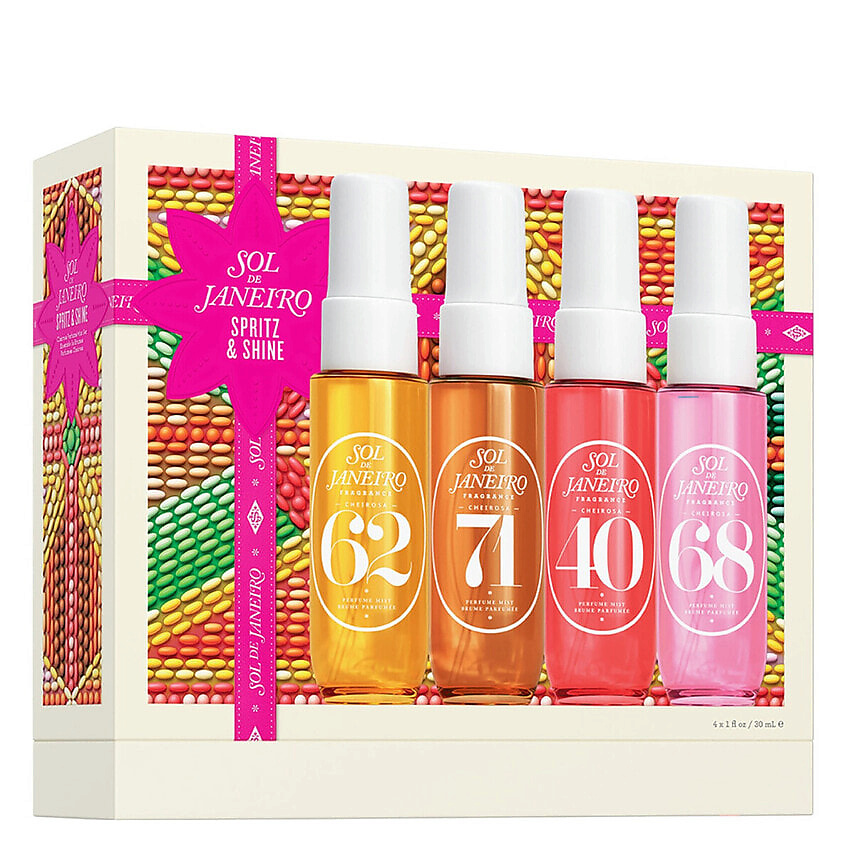 Изображение товара SOL DE JANEIRO Набор для тела Spritz & Shine, 30 мл+30мл+30мл+30мл