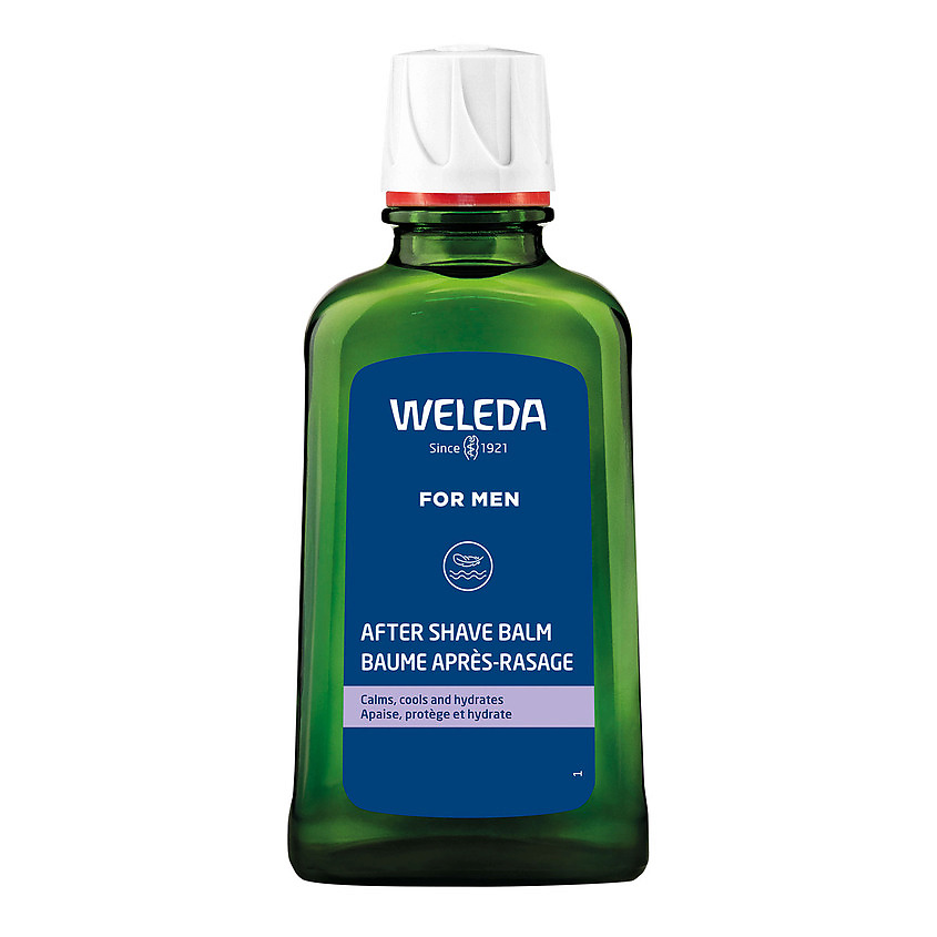 Изображение товара WELEDA Бальзам после бритья для мужчин 100 мл успокаивающий увлажняющий