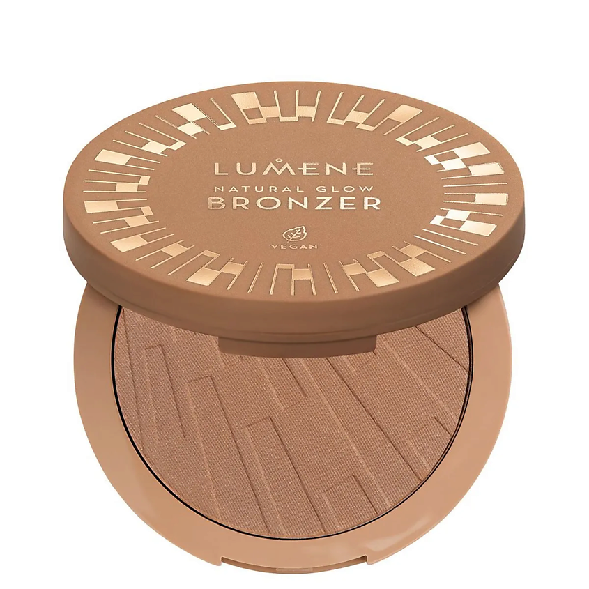 Изображение товара LUMENE Компактный бронзер с эффектом сияния Natural Glow Bronzer, 2 Arctic Sun, объем 10 г
