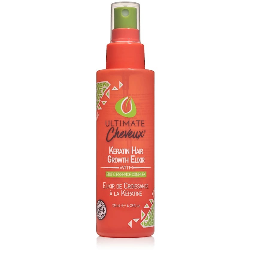 Изображение товара ULTIMATE CHEVEUX Эликсир для роста волос с кератином Keratin Hair Growth Elixir, 125 мл