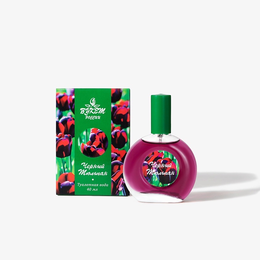Изображение товара Туалетная вода Букет России Черный Тюльпан 40 мл для женщин цветочный аромат