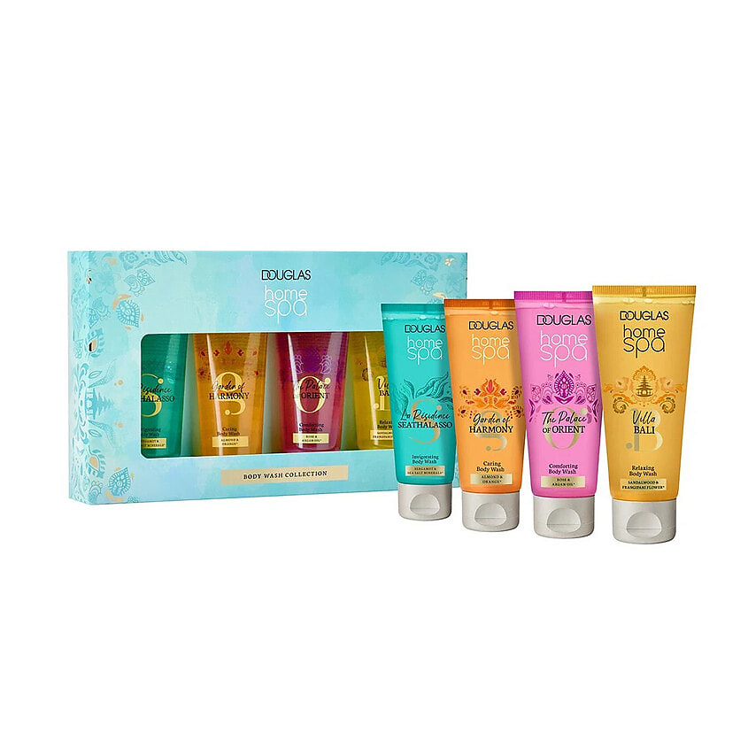 Изображение товара DOUGLAS Набор средств для ухода за кожей Home Spa Body Wash Collection, 75мл*4шт