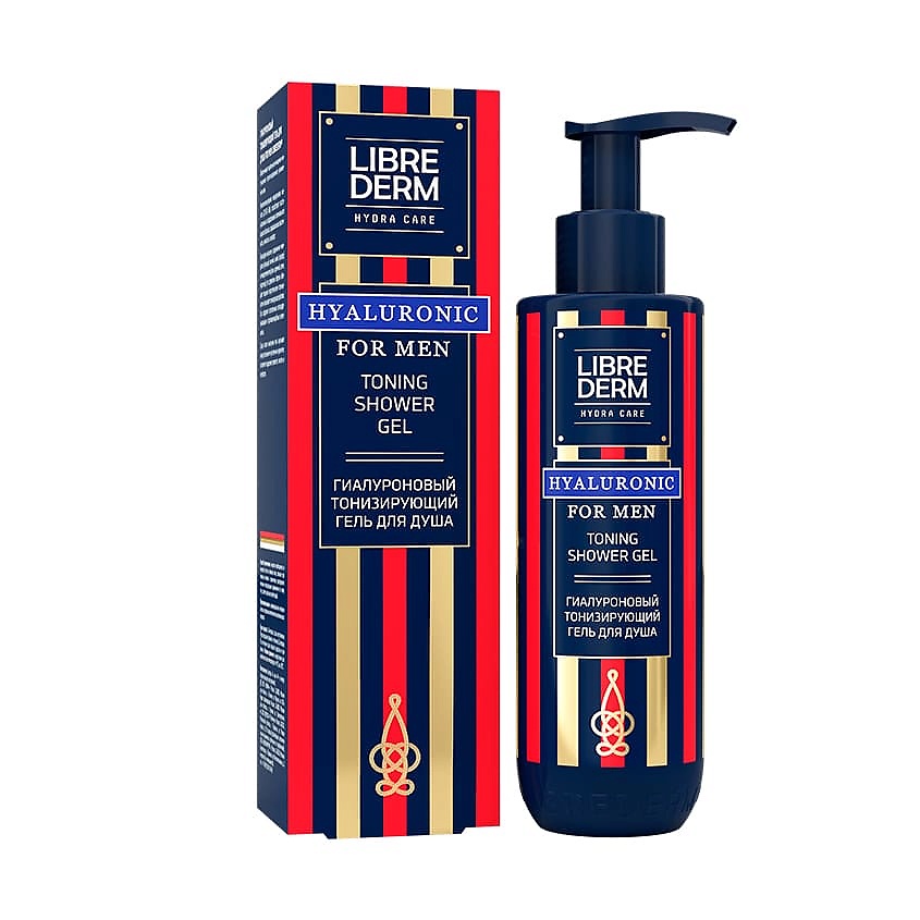 Изображение товара LIBREDERM Гель для душа гиалуроновый тонизирующий Hyaluronic Toning Shower Gel for Men, 250 мл