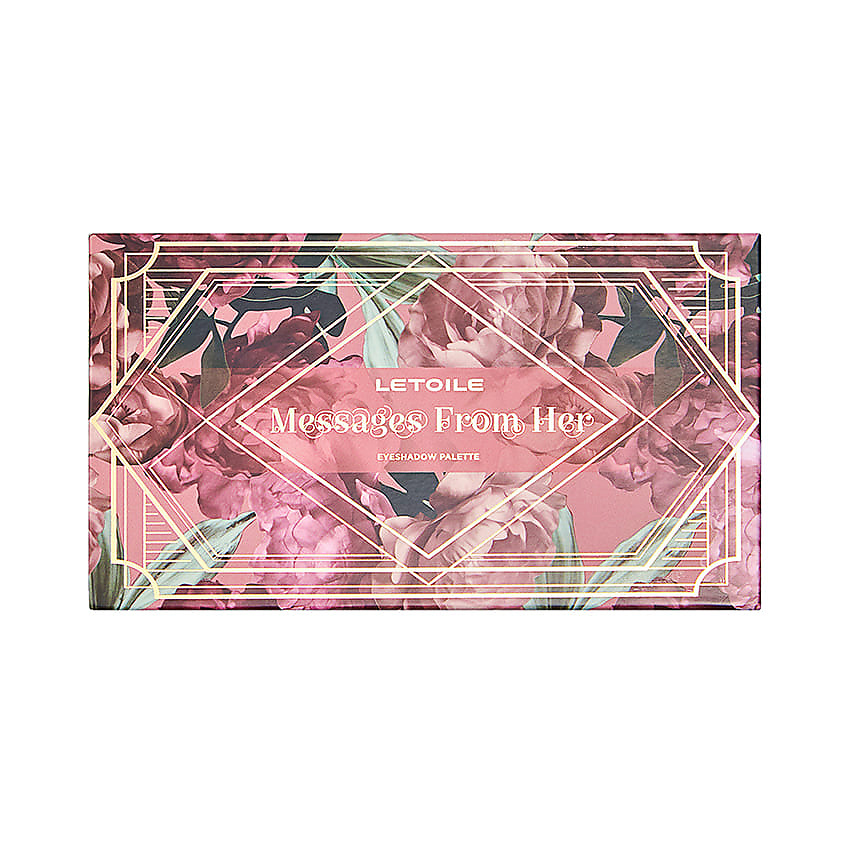 Изображение товара ЛЭТУАЛЬ Палетка теней для век Messages From Her Eyeshadow Palette, 29 г