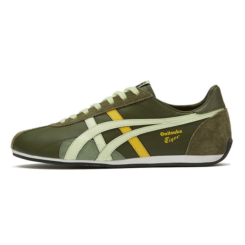 Изображение товара ONITSUKA TIGER Кроссовки Runspark 'Olive Green Lime', цвет: Мультиколор, размер: 37