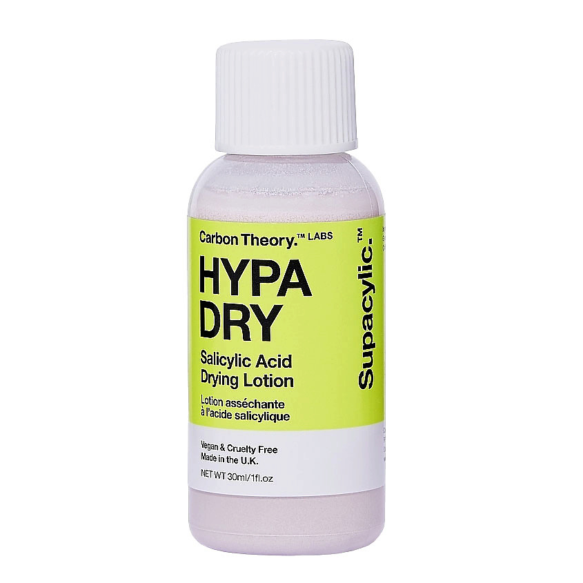 Изображение товара CARBON THEORY Лосьон точечного нанесения Hypa Dry Salicylic Acid Drying Lotion, 30 мл