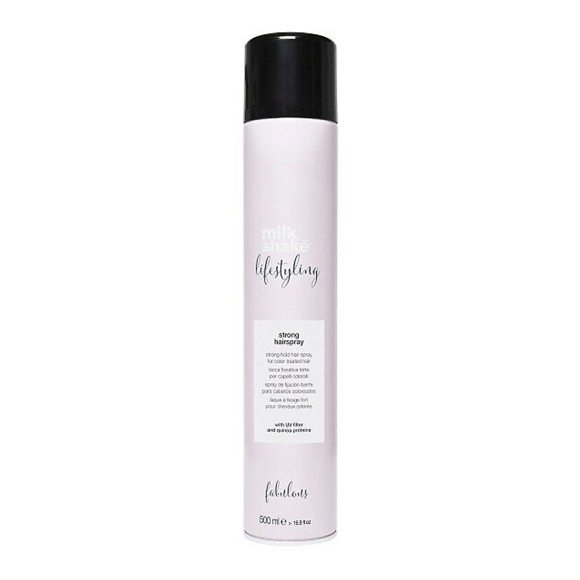 Изображение товара MILK SHAKE Лак для волос сильной фиксации Lifestyling Strong Hold Hairspray, 500 мл