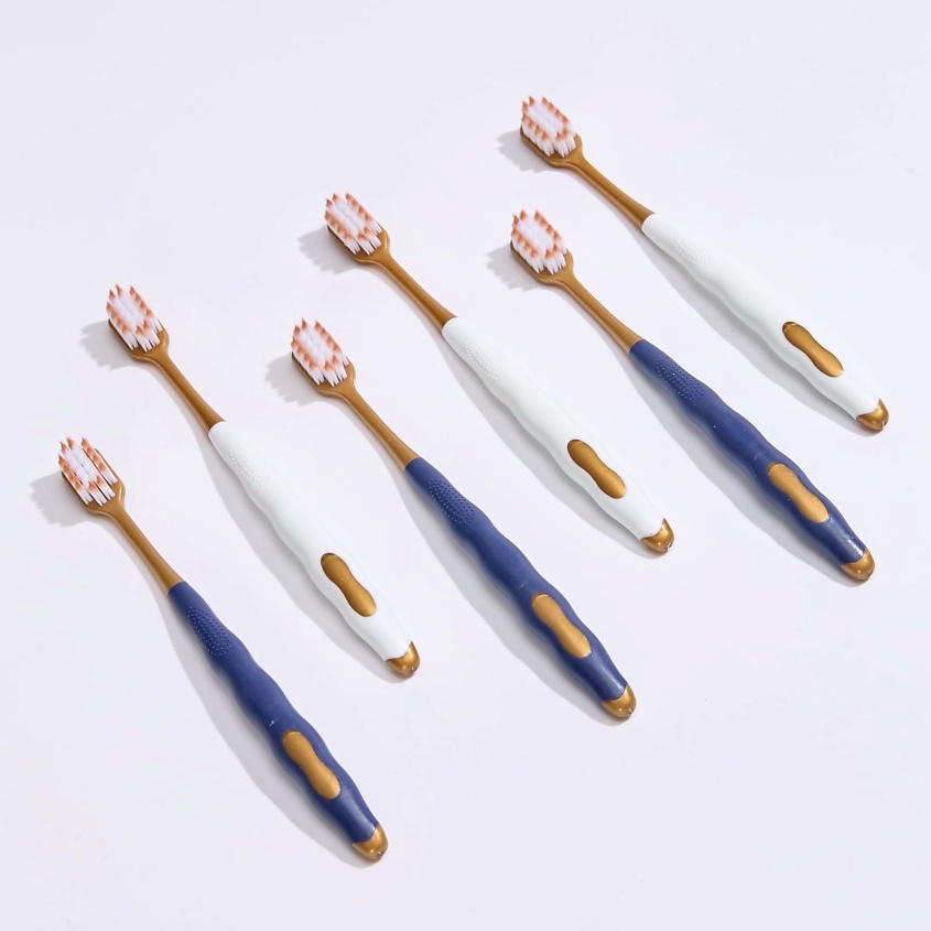 Изображение товара ZERBERG Зубная щетка мягкая набор 6 штук, 1 шт.