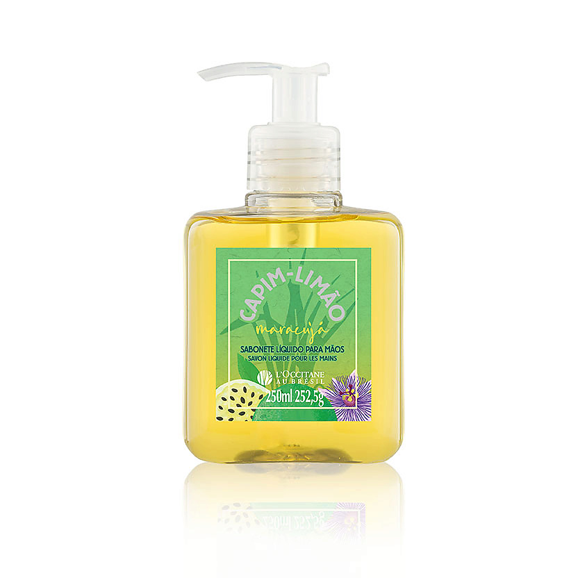 Изображение товара L'OCCITANE AU BRESIL Жидкое мыло Лемограсс-Маракуйя Capim-Limao Maracuja Sabonete Liquido Maos, 250 мл
