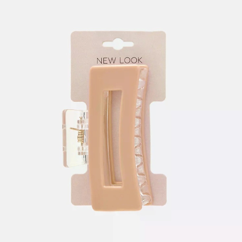 Изображение товара NEW LOOK NL Краб для волос бежево-розовый гипоаллергенный фиксация