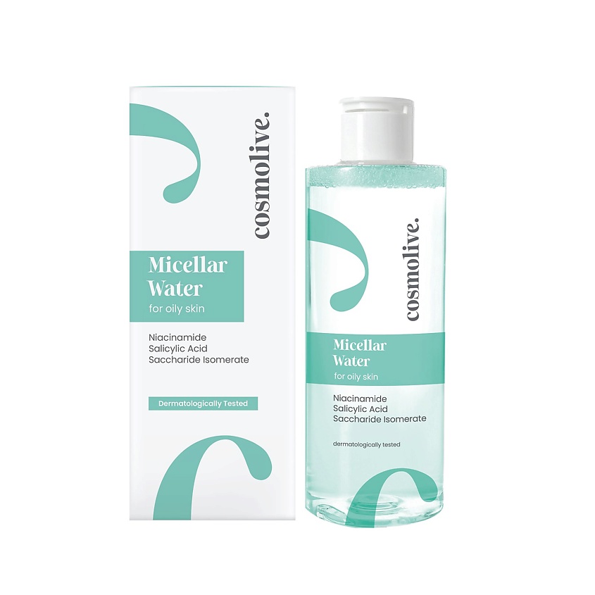 Изображение товара COSMOLIVE Мицеллярная вода для жирной кожи, 1 шт.