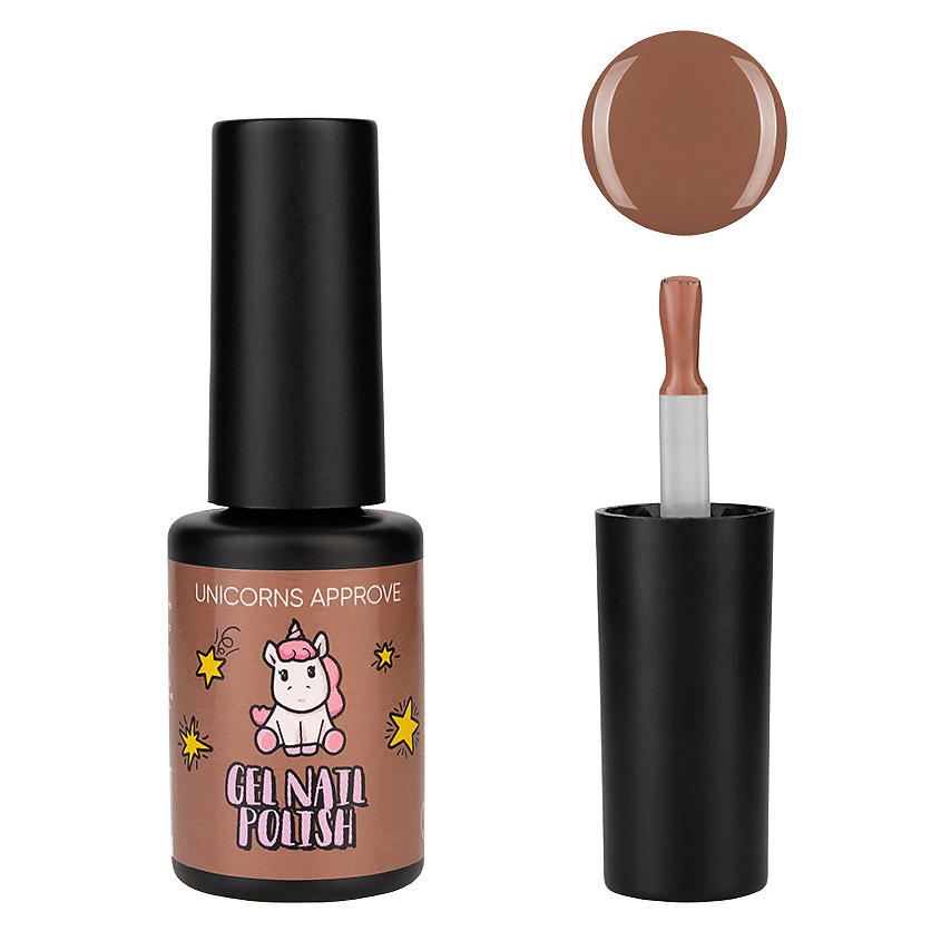 Изображение товара UNICORNS APPROVE Гель-лак покрытие Pastel Shades, № 002 Латте, 6 мл