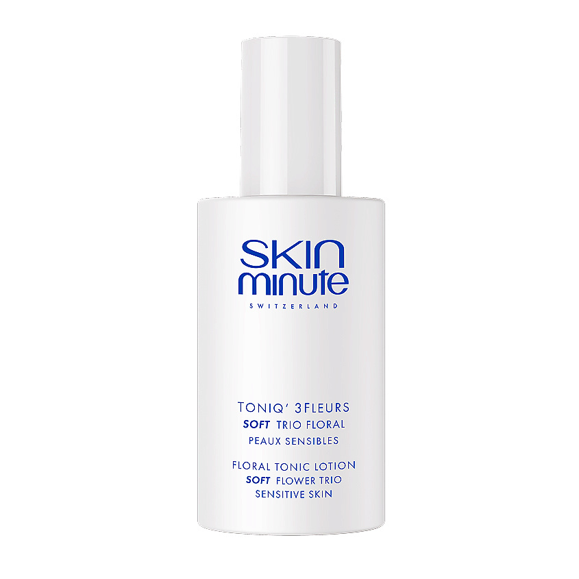 Изображение товара SKIN MINUTE Тоник для лица для чувствительной кожи цветочный Floral Tonic Lotion Soft Flower Trio Sensitive Skin, 250 мл