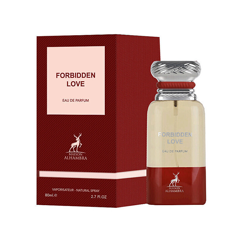 Изображение товара Парфюмерная вода Forbidden Love Maison Alhambra 80 мл для женщин и мужчин