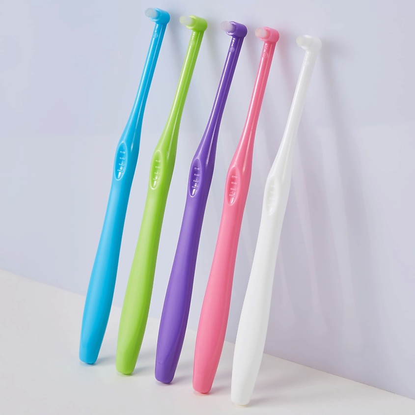 Изображение товара ZERBERG Монопучковая зубная щетка для брекетов набор 5 штук, 1 шт.