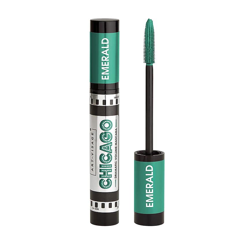 Изображение товара ART-VISAGE Тушь для ресниц Chicago Mascara, Изумруд, 15 мл