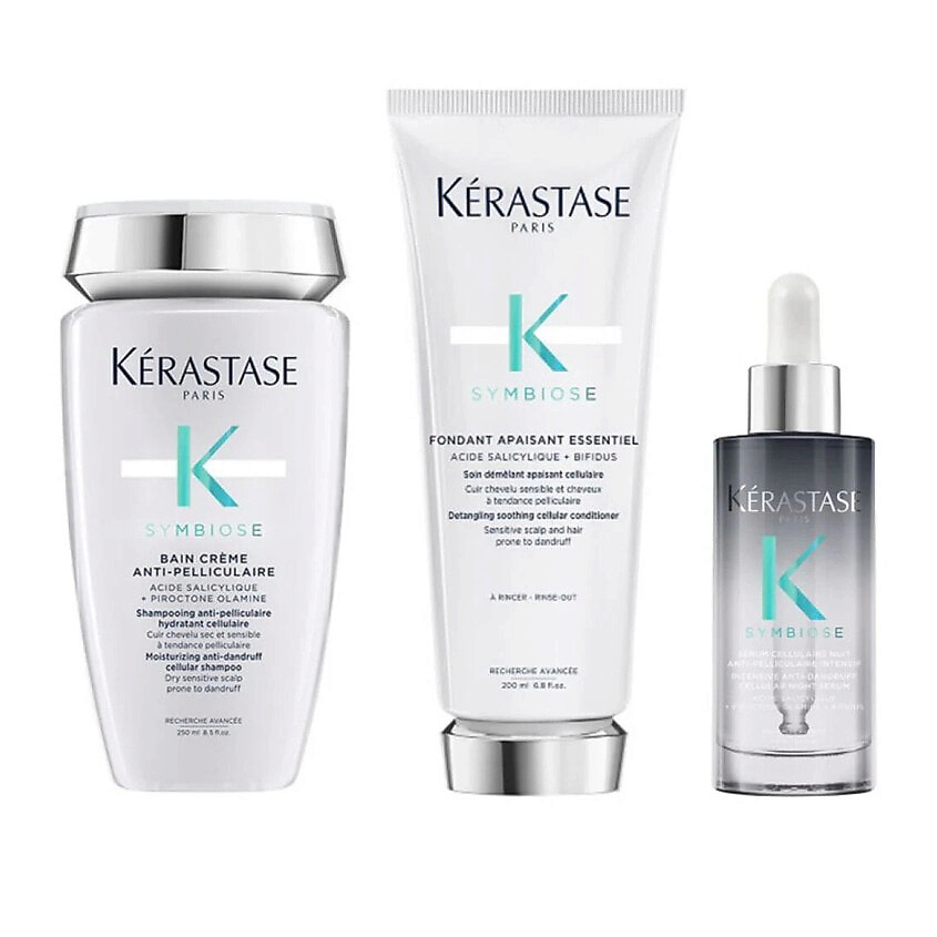 Изображение товара KERASTASE Набор Symbiose: Шампунь + Кондиционер + Сыворотка, 250 мл + 200 мл + 90 мл