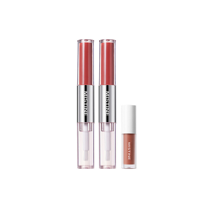 Изображение товара Набор блесков для губ MISTINE D04 D05 и Jelly Lip Gloss 01