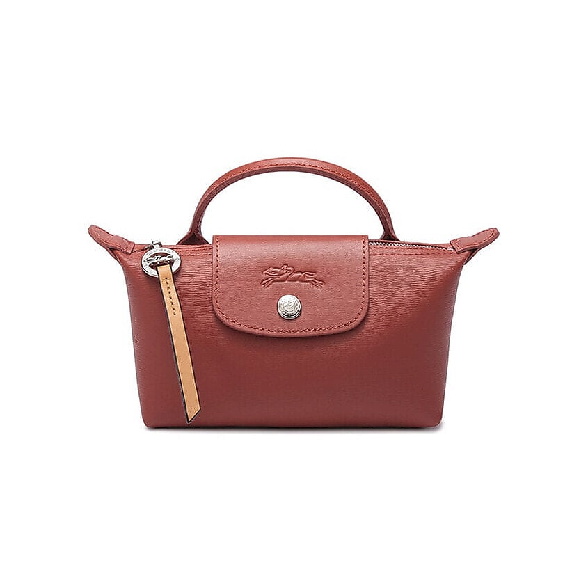 Изображение товара LONGCHAMP Сумка Le Pliage City Coated Canvas With Leather Trim Dumpling Bag, Оранжевый