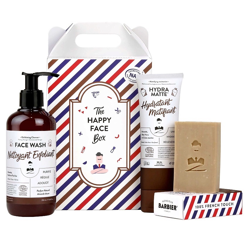 Изображение товара MONSIEUR BARBIER Набор THE HAPPY FACE BOX, 1 шт