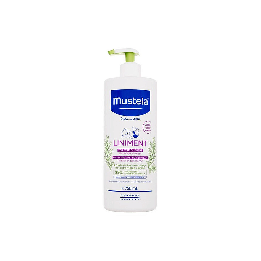 Изображение товара MUSTELA Очищающее средство для зоны под подгузником Bébé Liniment, 1 шт.