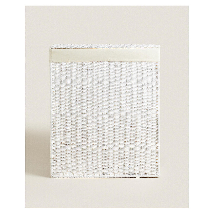 Изображение товара ZARA HOME Корзина для белья с двумя отделениями 64 x 54 x 27 см, 64 x 54 x 27 см