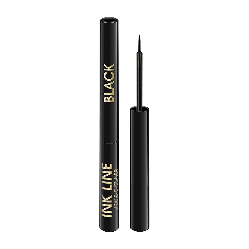 Изображение товара ART-VISAGE Подводка жидкая Ink Line Liquid Eyeliner, Черная, 3 мл Изображение товара ART-VISAGE Подводка жидкая Ink Line Liquid Eyeliner, Черная, 3 мл