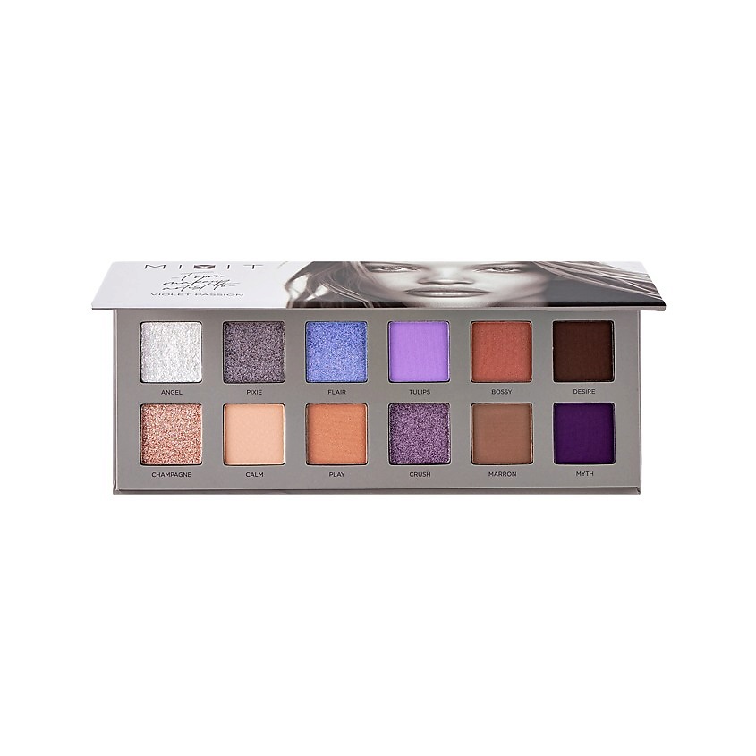 Изображение товара MIXIT Палетка теней для век, тон Violet passion