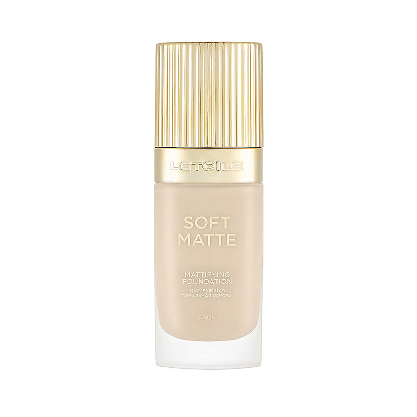 Изображение товара ЛЭТУАЛЬ Матирующая тональная основа Soft Matte Foundation, 001 Pale, 30 мл