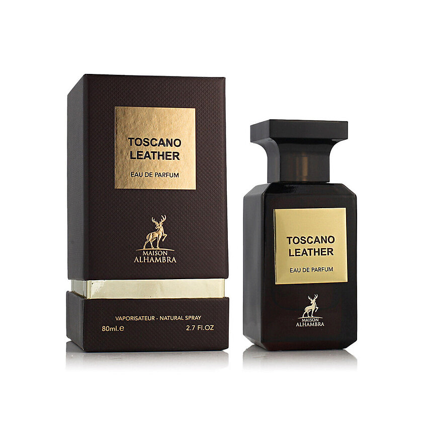 Изображение товара Парфюмерная вода MAISON ALHAMBRA Toscano Leather 80 мл Изображение товара Парфюмерная вода MAISON ALHAMBRA Toscano Leather 80 мл