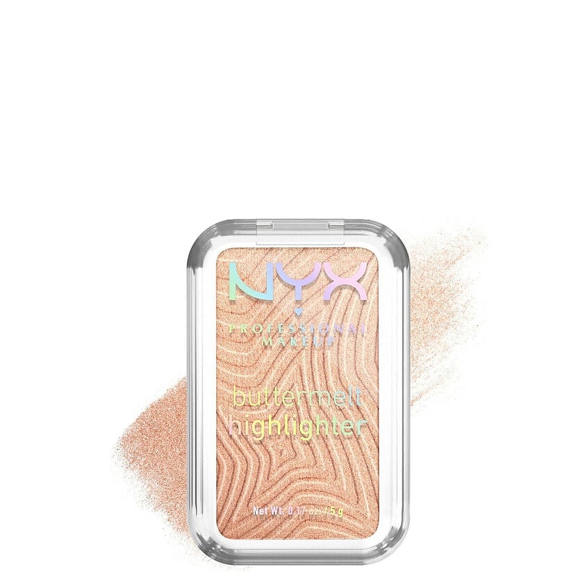 Изображение товара NYX PROFESSIONAL MAKEUP Хайлайтер для лица Buttermelt, Glaze it Butta