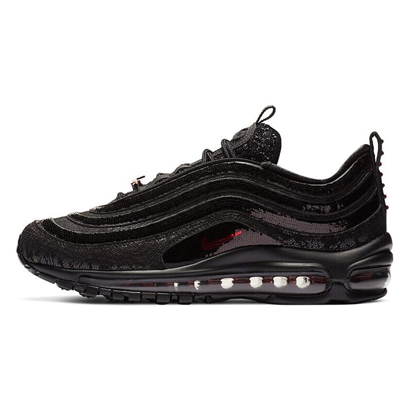 Изображение товара NIKE Кроссовки Air Max 97 Sequin Black Red, 39.0