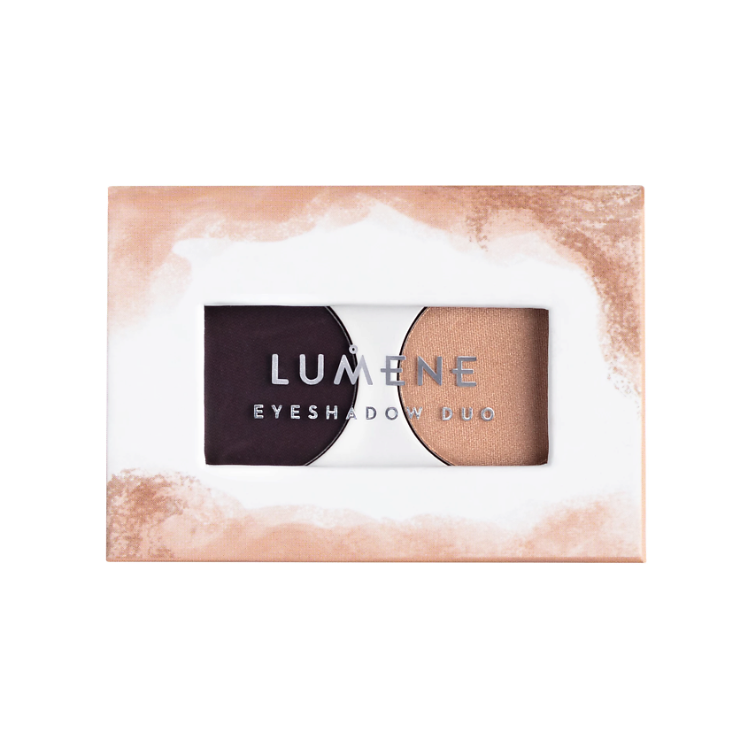 Изображение товара LUMENE Компактные тени для век Bright Eyes Eyeshadow Duo 2 оттенка