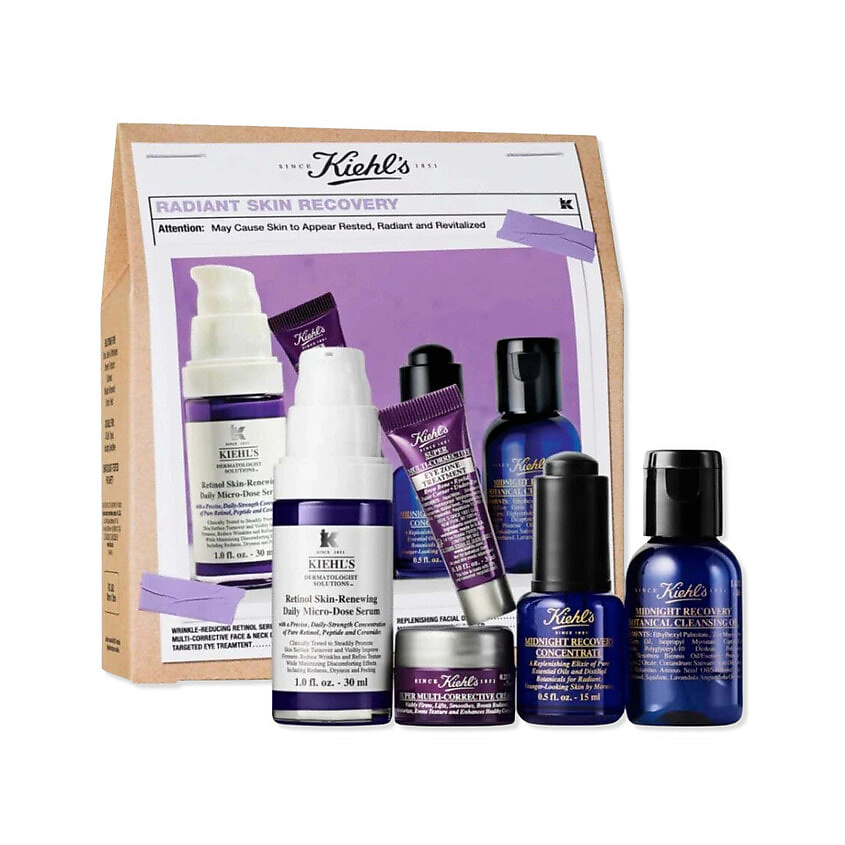 Изображение товара KIEHL'S Набор Radiant Skin Recovery, 5 шт.