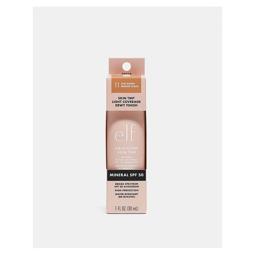 Изображение товара E.L.F. Тональная основа Halo Glow Skin Tint SPF 50, 11 Tan Warm