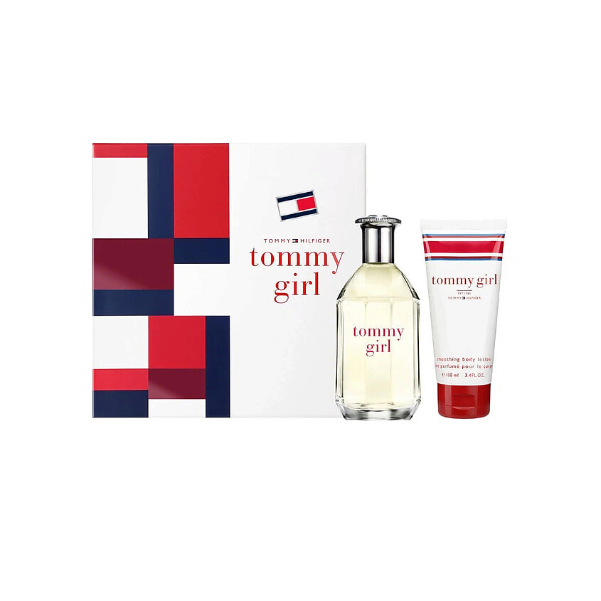 Изображение товара Набор парфюмерии Tommy Hilfiger Tommy Girl 100 мл + Лосьон 100 мл женский подарок