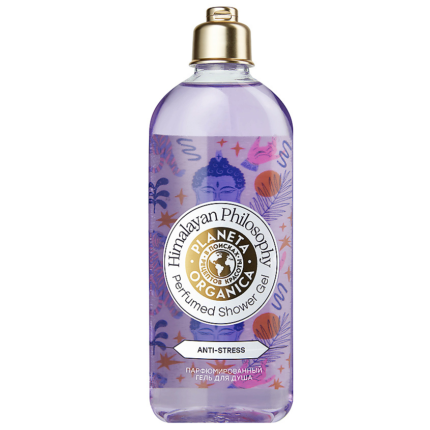 Изображение товара PLANETA ORGANICA Парфюмированный гель для душа ультраувлажнение HIMALAYAN PHILOSOPHY, 280 мл