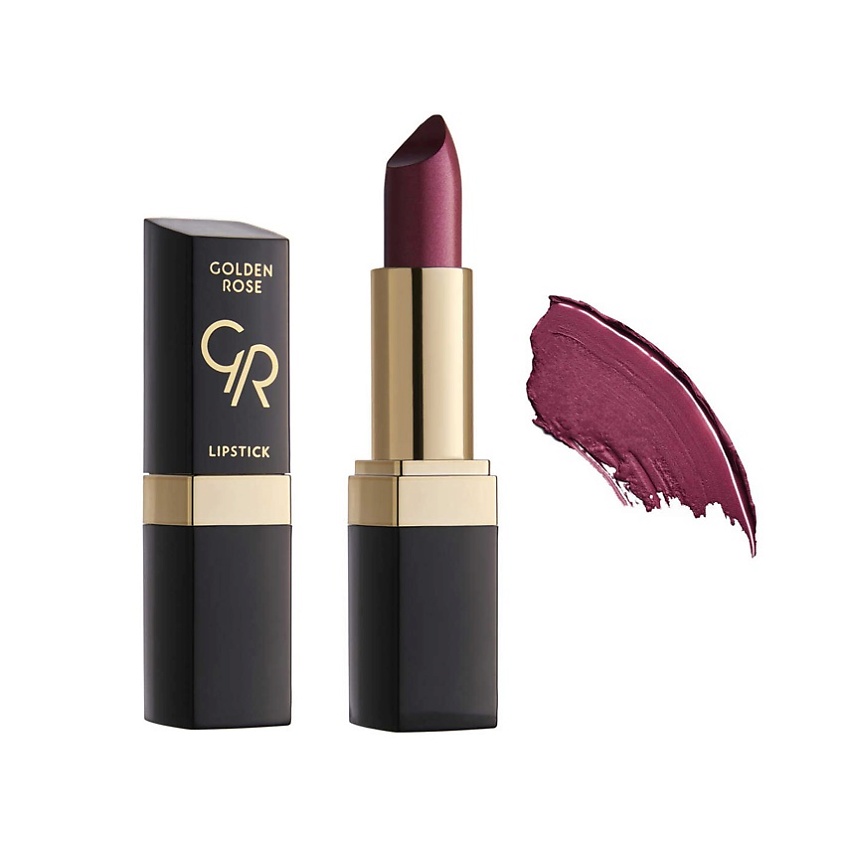 Изображение товара Губная помада GOLDEN ROSE Lipstick №63 с кремовой текстурой и уходовыми компонентами