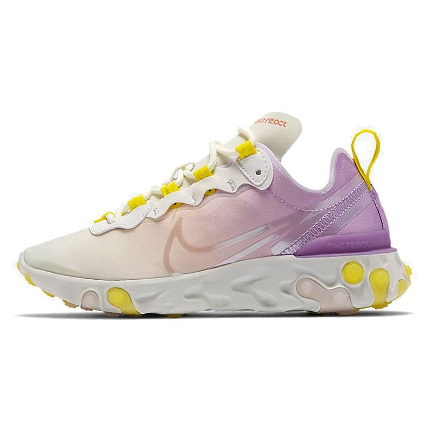 Изображение товара NIKE React Element 55 Violet Star Женские кроссовки яркий дизайн комфорт