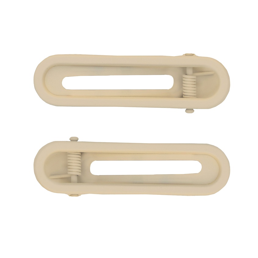 Изображение товара KOSMOSHTUCHKI Заколка-зажим "Тропический бриз", кремовый