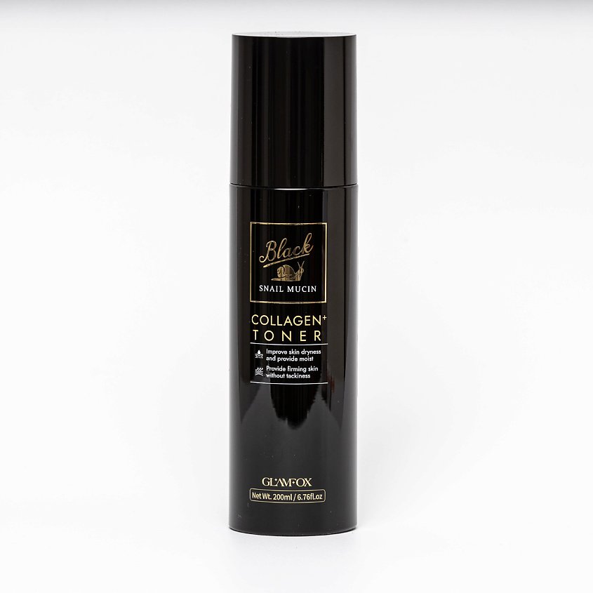 Изображение товара GLAMFOX Антивозрастной коллагеновый тонер с муцином черной улитки, 200 ml