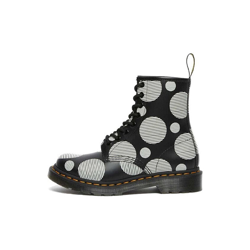 Изображение товара Кроссовки Dr. Martens 1460 Polka Dot кожаные женские черные EU 38