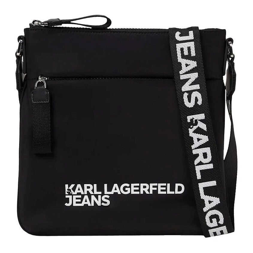 Изображение товара KARL LAGERFELD Компактная плоская сумка Essential для документов, Коричневый