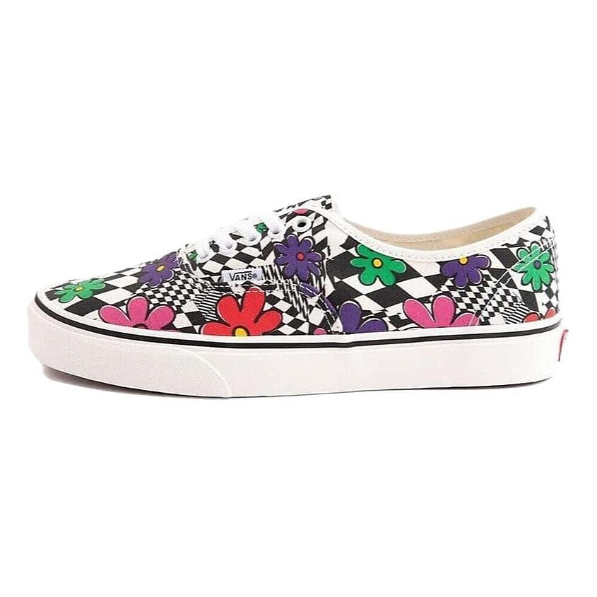 Изображение товара Кроссовки VANS Authentic Floral Checkerboard мультиколор размер 42.5 EU для активного отдыха и улич