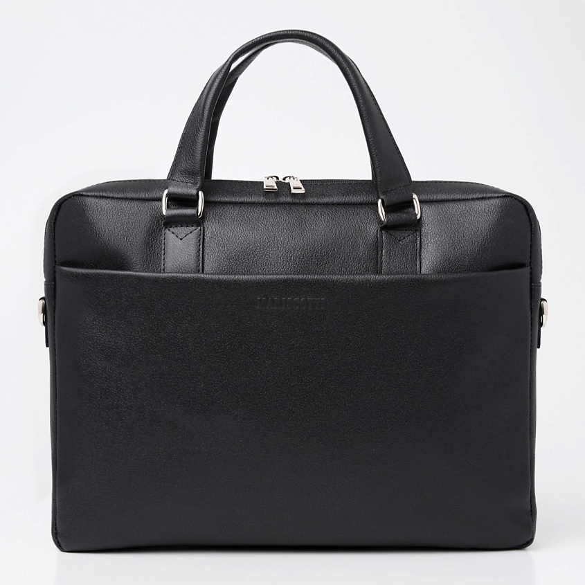 Изображение товара FRANCHESCO MARISCOTTI Сумка портфель кожаная для документов ноутбука, 1 шт.